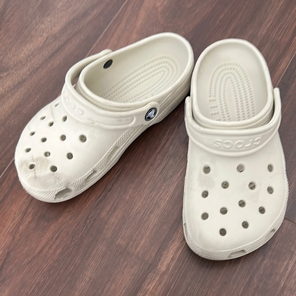 Crocs Kids Classic Clog - Cream